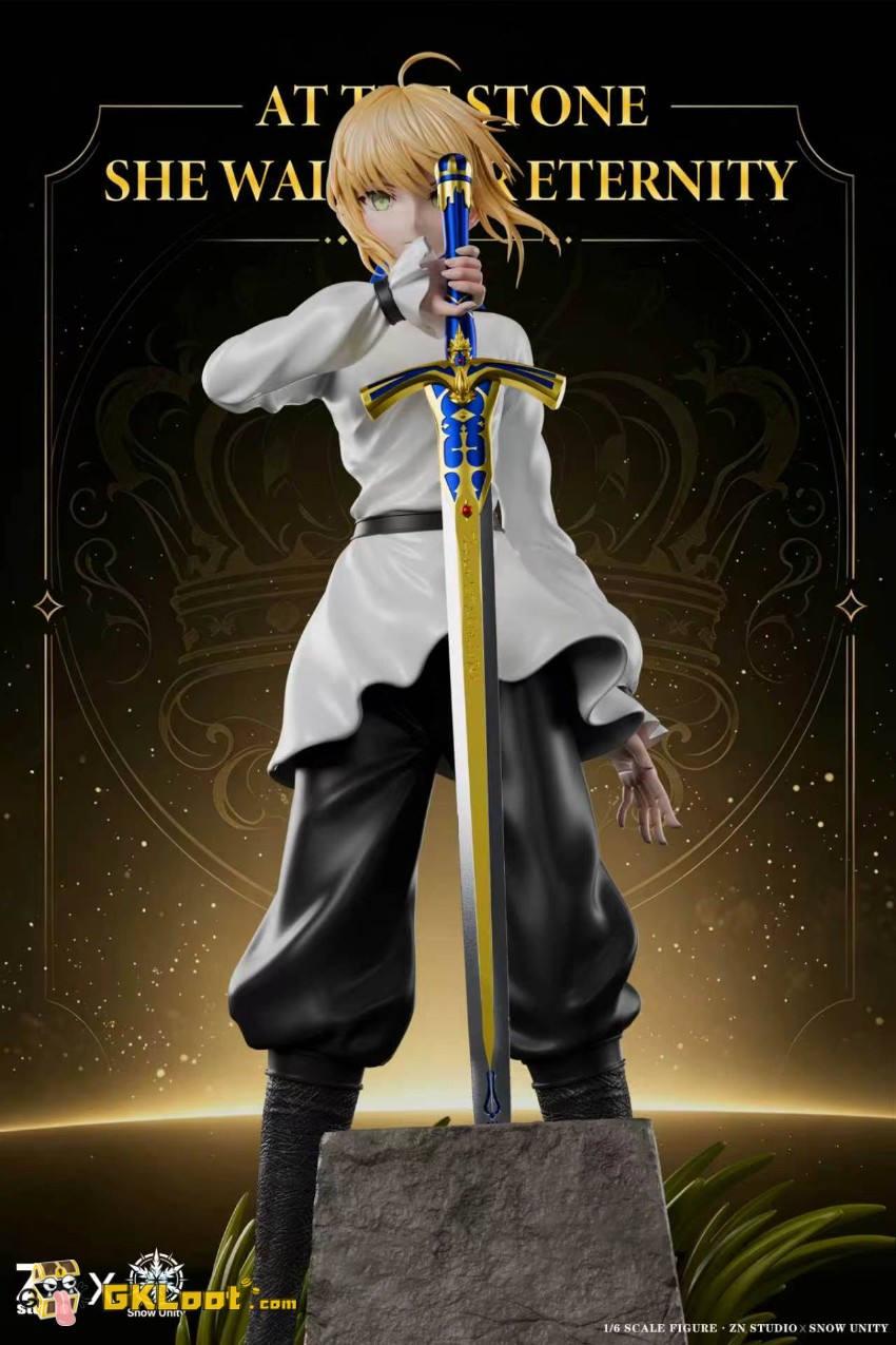 Snow Unity & ZN Studio 1/6 Fate Artoria Pendragon Statue - View 1 Snow Unity & ZN Studio 1/6 Fate Artoria Pendragon Statue - View 1