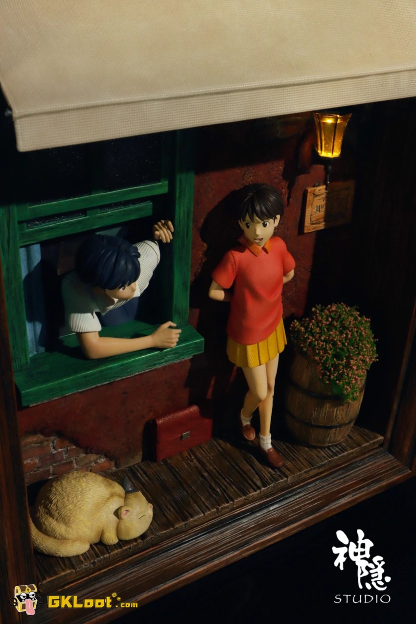 ShenYin Studio Whisper of the Heart Tsukishima Shizuku & Amasawa Seiji Statue w/ LED - View 2 ShenYin Studio Whisper of the Heart Tsukishima Shizuku & Amasawa Seiji Statue w/ LED - View 2