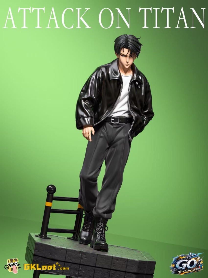 Go Figure Studio Attack on Titan Levi Ackerman Statue - View 8 Go Figure Studio Attack on Titan Levi Ackerman Statue - View 8