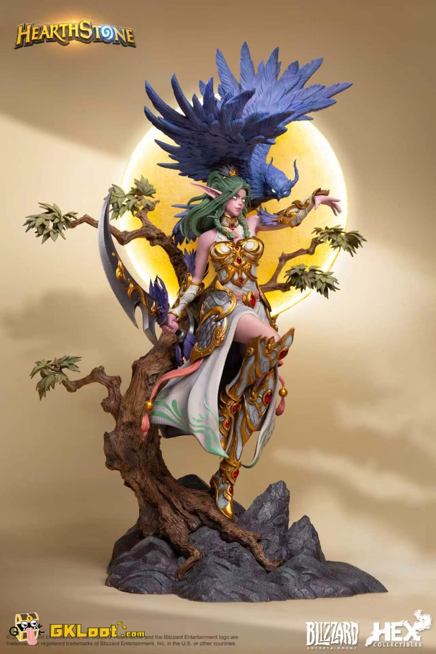 Blizzard Studio World of Warcraft Tyrande Whisperwind Statue w/ LED - View 7 Blizzard Studio World of Warcraft Tyrande Whisperwind Statue w/ LED - View 7