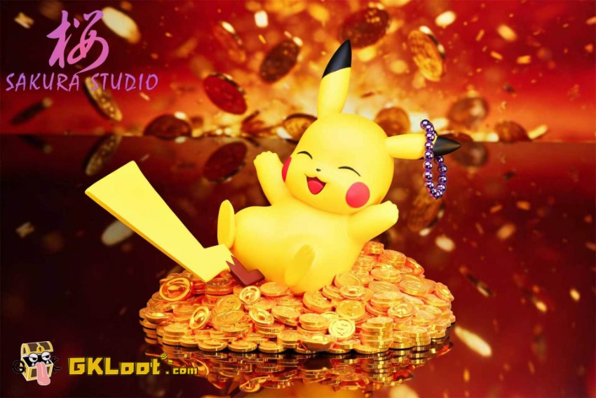 Sakura Studio Pokémon Pikachu Statue - View 2 Sakura Studio Pokémon Pikachu Statue - View 2
