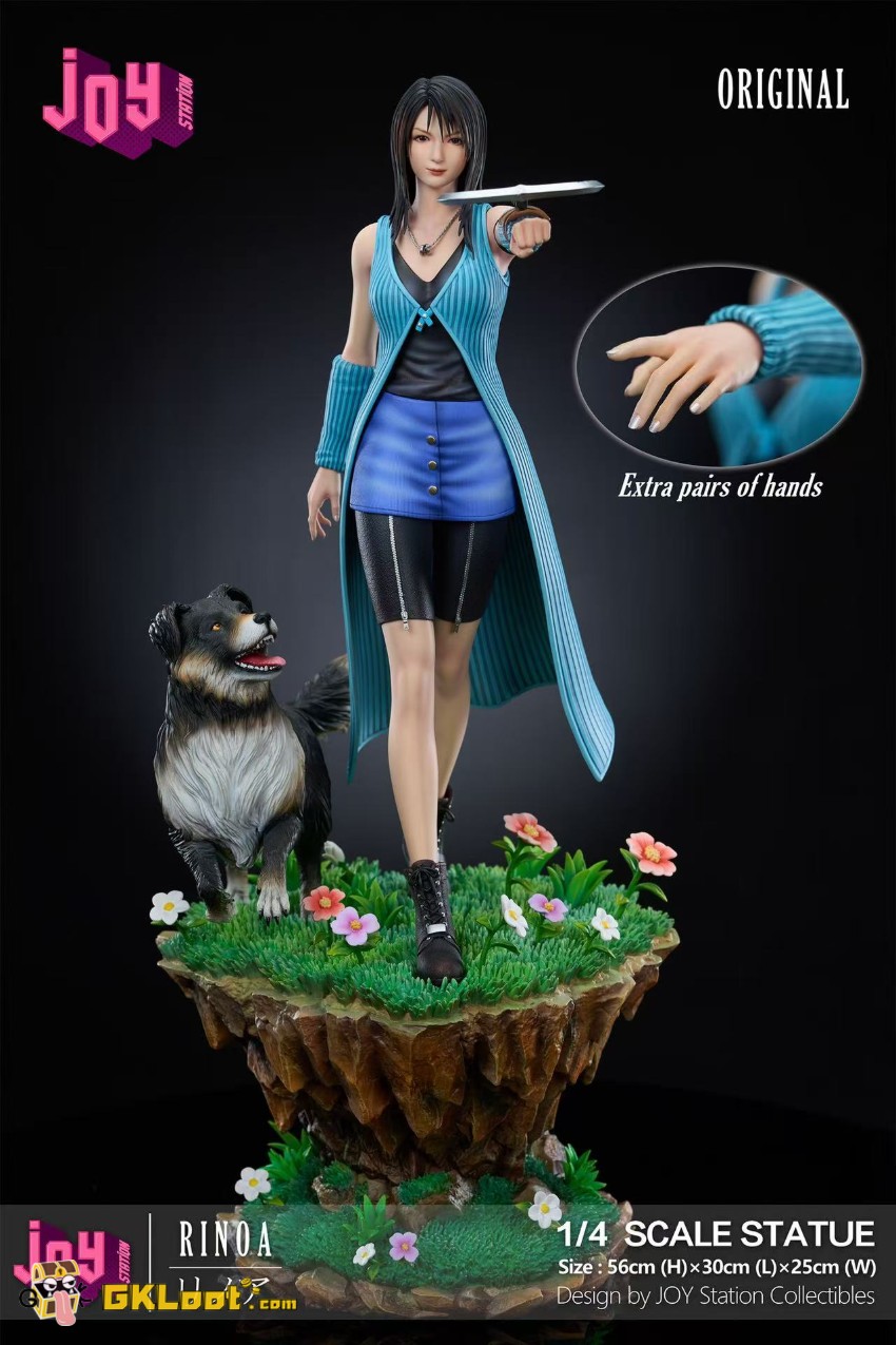 Joy Station Studio 1/4 Final Fantasy Rinoa Heartilly Statue - View 4 Joy Station Studio 1/4 Final Fantasy Rinoa Heartilly Statue - View 4