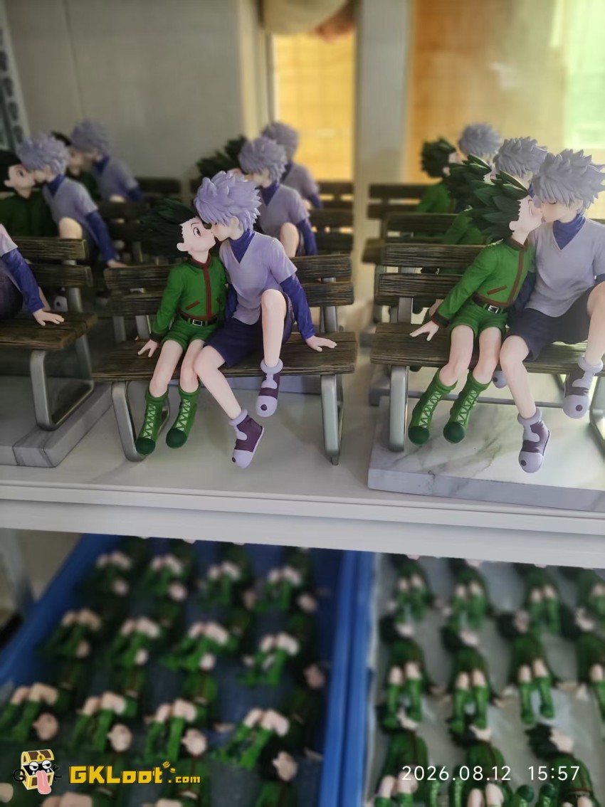 YI Studio 1/6 Hunter × Hunter Killua Zoldyck & Gon Freecss Statue - View 1 YI Studio 1/6 Hunter × Hunter Killua Zoldyck & Gon Freecss Statue - View 1