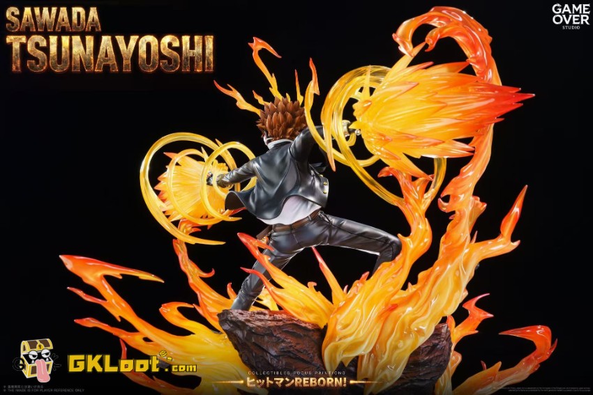 Game Over Studio 1/6 Katekyo Hitman Reborn Tsunayoshi Sawada Statue - View 8 Game Over Studio 1/6 Katekyo Hitman Reborn Tsunayoshi Sawada Statue - View 8