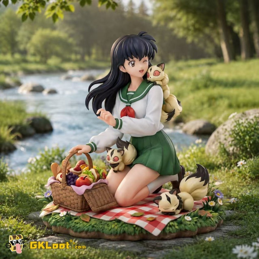 LS Studio 1/6 Inuyasha Higurashi Kagome & Kirara Statue - View 1 LS Studio 1/6 Inuyasha Higurashi Kagome & Kirara Statue - View 1