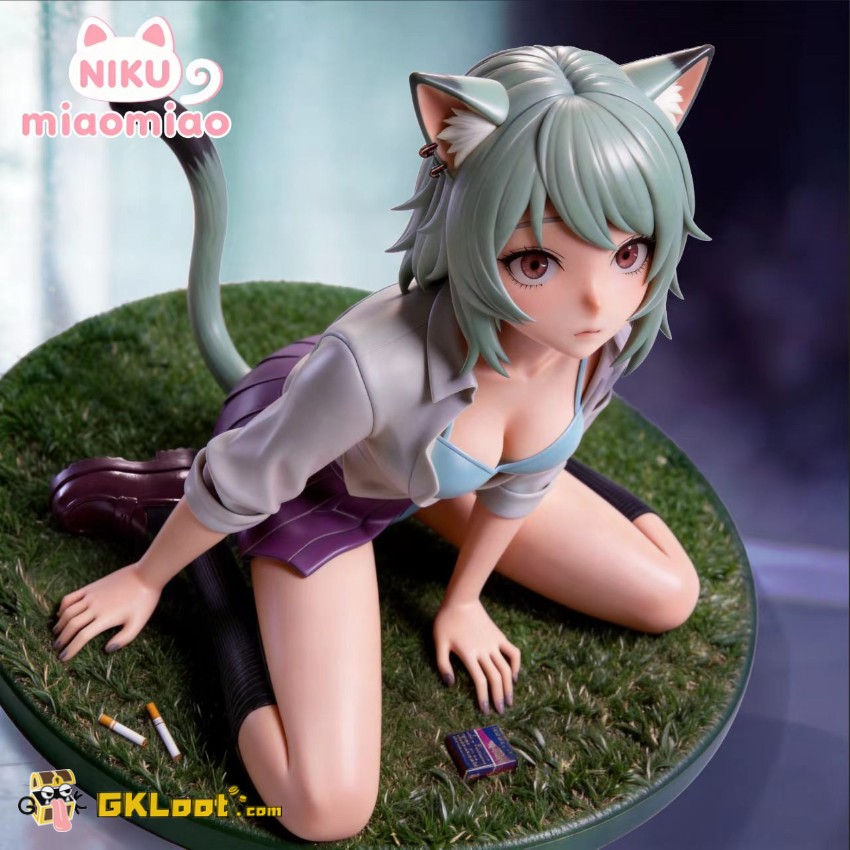 NIKU Miaomiao Studio 1/6 Yani Neko Statue - View 1 NIKU Miaomiao Studio 1/6 Yani Neko Statue - View 1