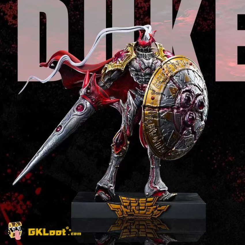 Shou Studio Digimon Dukemon Statue - View 1 Shou Studio Digimon Dukemon Statue - View 1