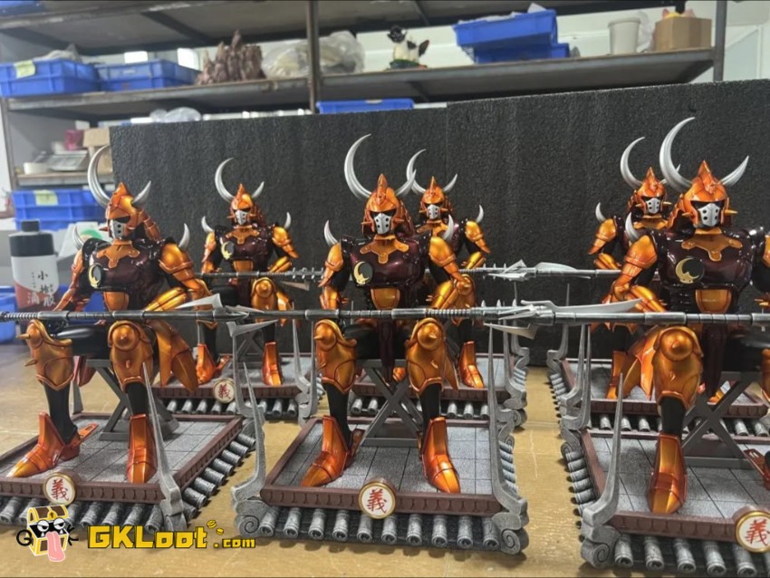 BeiDou Studio 1/6 Ronin Warriors Kento Rei Fang & Cye Mouri Statue - View 4 BeiDou Studio 1/6 Ronin Warriors Kento Rei Fang & Cye Mouri Statue - View 4