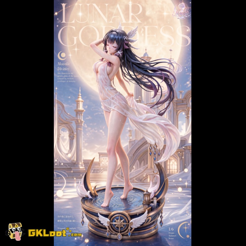 Cinderella Studio 1/6 Genshin Impact Columbina Hyposelenia Statue - View 1 Cinderella Studio 1/6 Genshin Impact Columbina Hyposelenia Statue - View 1