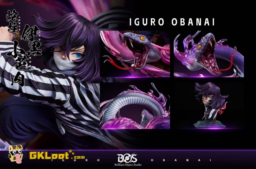 Brilliant Object Studio 1/6 Demon Slayer Iguro Obanai Statue - View 4 Brilliant Object Studio 1/6 Demon Slayer Iguro Obanai Statue - View 4