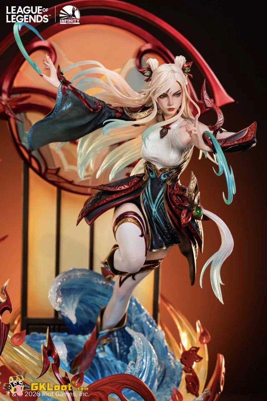 Infinity Studio 1/4 League of Legends Irelia Statue w/ LED - View 3 Infinity Studio 1/4 League of Legends Irelia Statue w/ LED - View 3