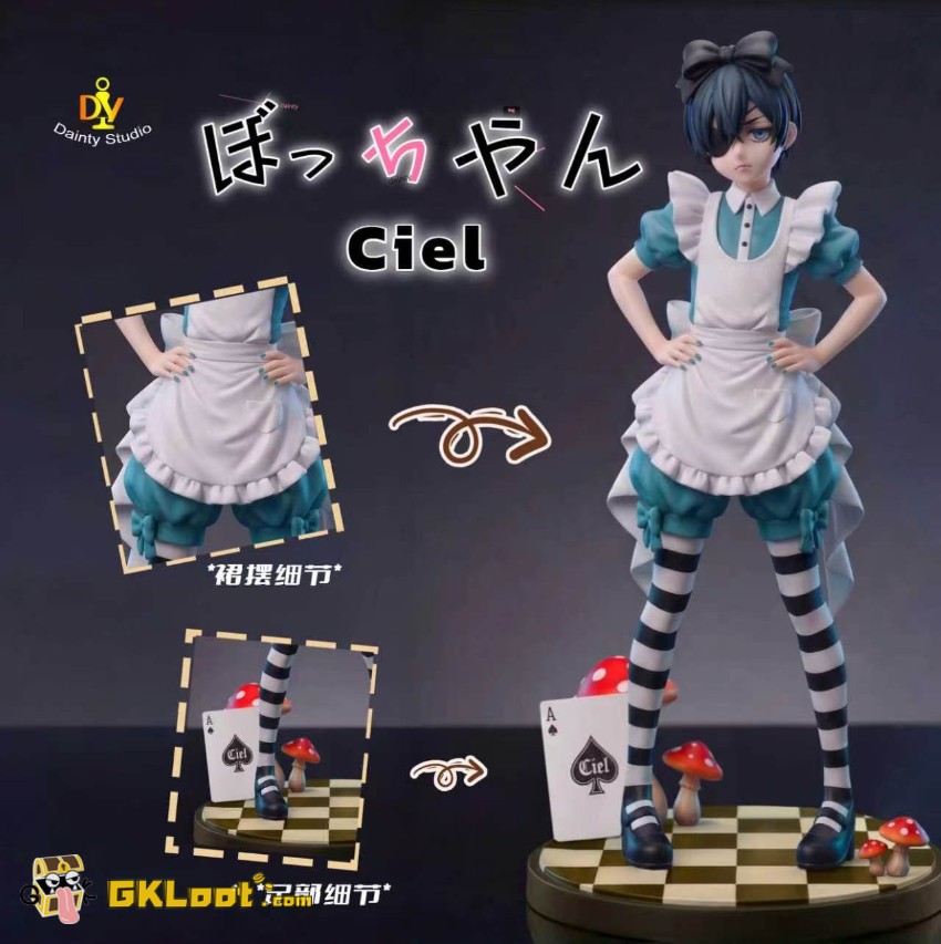 Dainty Studio 1/6 Black Butler Ciel Phantomhive Statue - View 2 Dainty Studio 1/6 Black Butler Ciel Phantomhive Statue - View 2