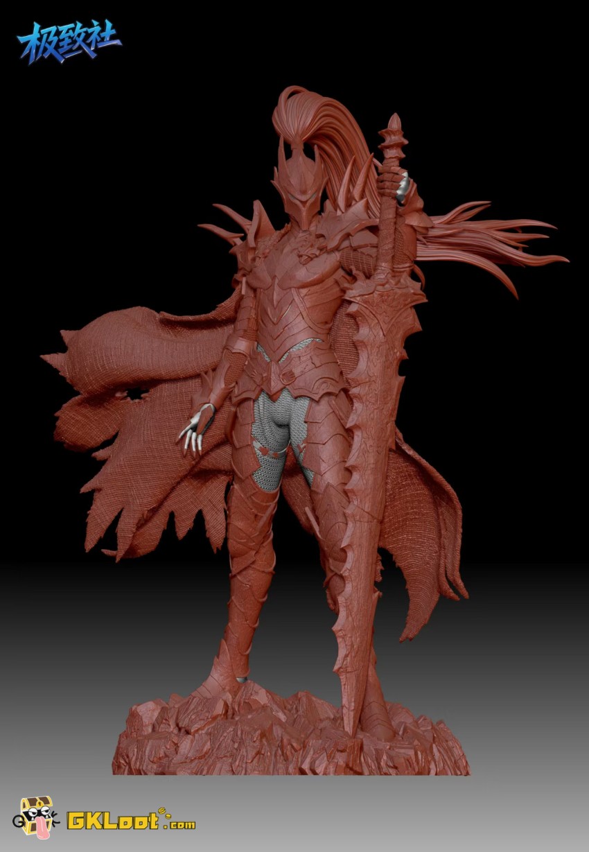 Ji Zhi She Studio Solo Leveling Igris Statue - View 5 Ji Zhi She Studio Solo Leveling Igris Statue - View 5
