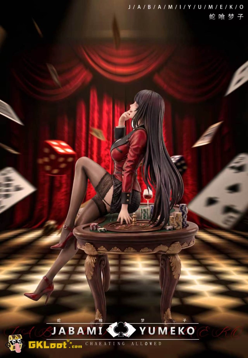 MBB Studio 1/6 Kakegurui - Compulsive Gambler Yumeko Jabami Statue - View 5 MBB Studio 1/6 Kakegurui - Compulsive Gambler Yumeko Jabami Statue - View 5