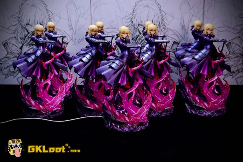 Noc Studio 1/6 Fate/Stay Night Saber Artoria Pendragon Statue w/ LED - View 1 Noc Studio 1/6 Fate/Stay Night Saber Artoria Pendragon Statue w/ LED - View 1