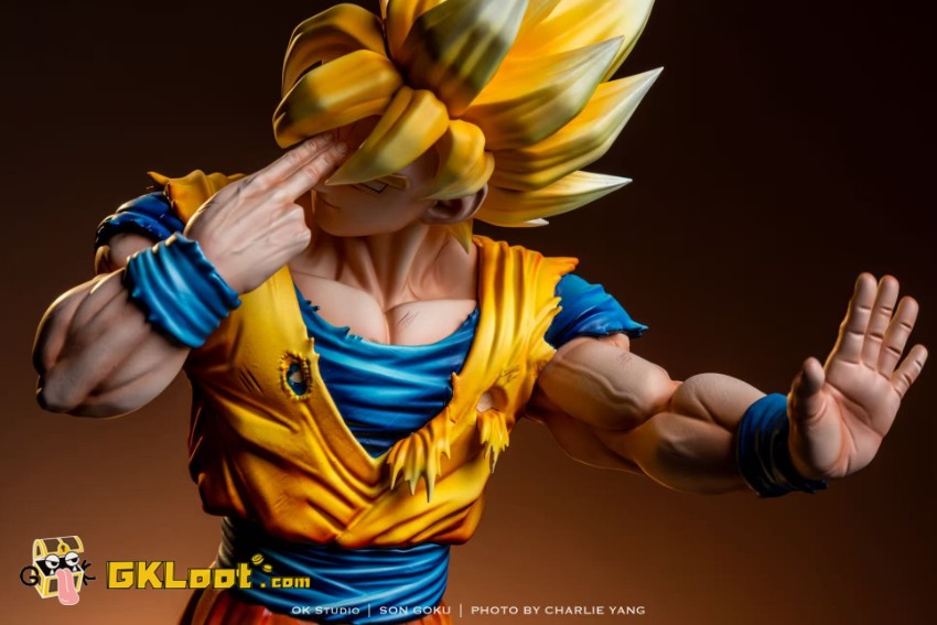 OK Studio 1/6 Dragon Ball Son Goku Statue - View 5 OK Studio 1/6 Dragon Ball Son Goku Statue - View 5