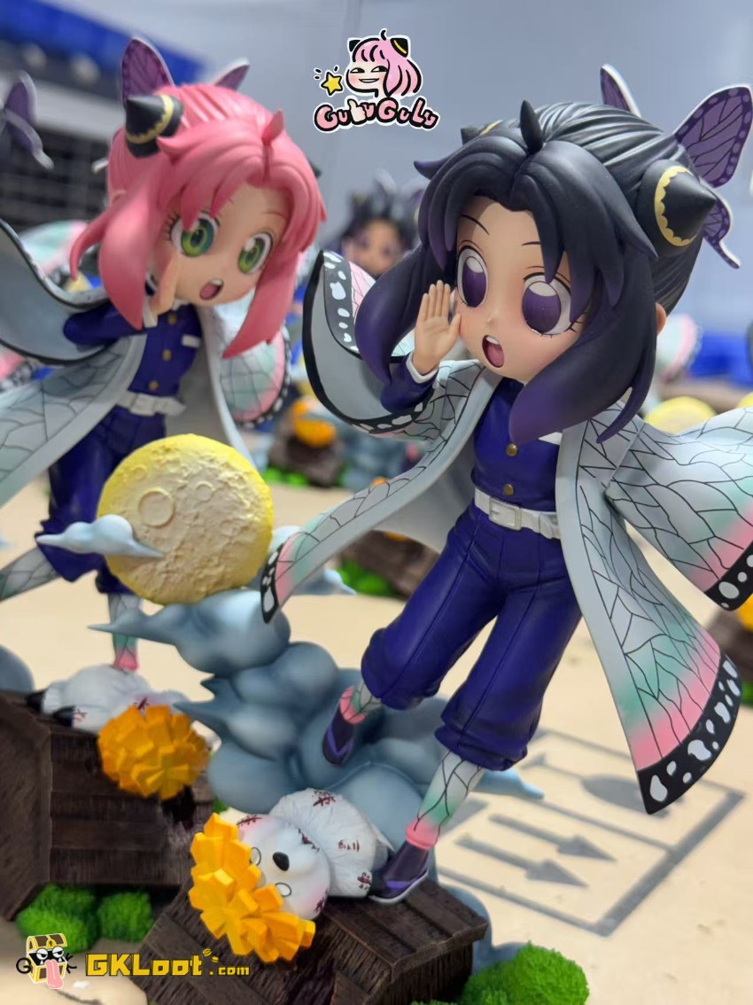 Gulugulu Studio Spy × Family Anya Forger Cosplay Kochou Shinobu Statue - View 4 Gulugulu Studio Spy × Family Anya Forger Cosplay Kochou Shinobu Statue - View 4