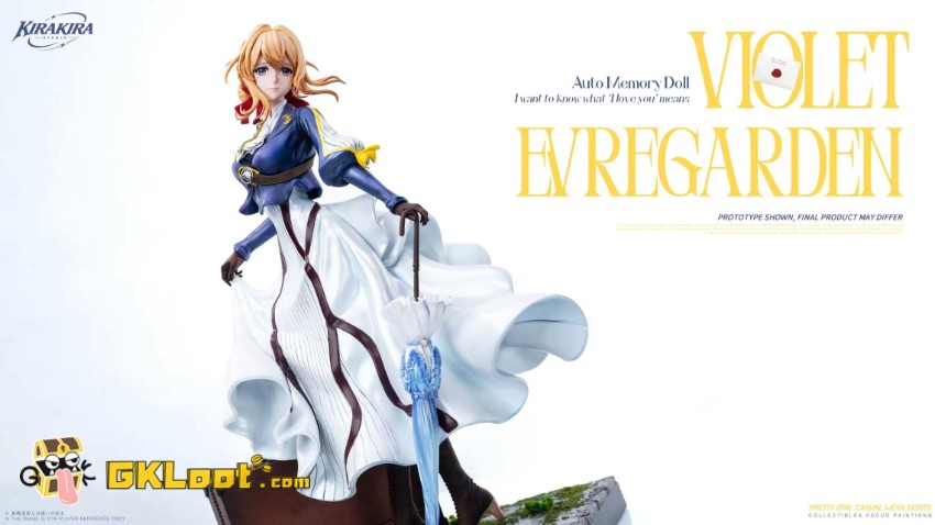 KiraKira studio 1/6 Violet Evergarden Violet Evergarden Statue - View 7 KiraKira studio 1/6 Violet Evergarden Violet Evergarden Statue - View 7