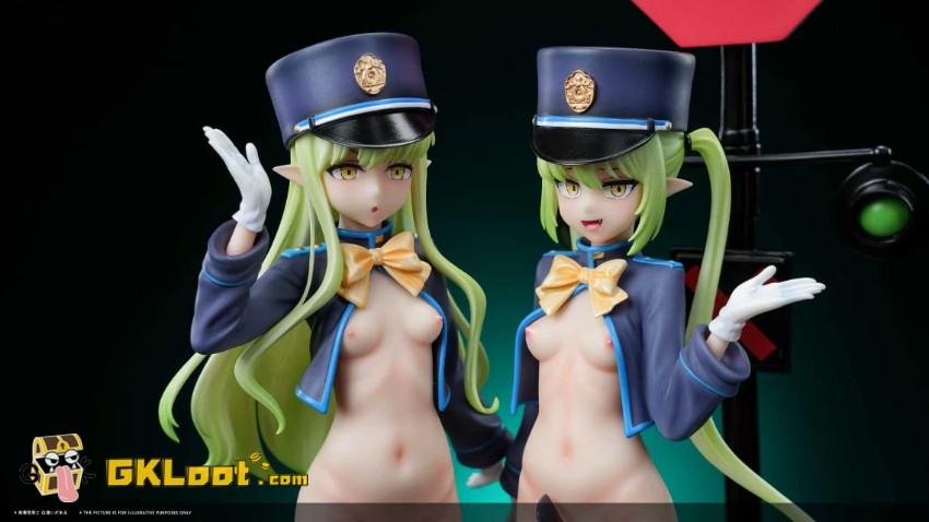 Genius Bee Studio Blue Archive Tachibana Hikari & Tachibana Nozomi Statue - View 5 Genius Bee Studio Blue Archive Tachibana Hikari & Tachibana Nozomi Statue - View 5