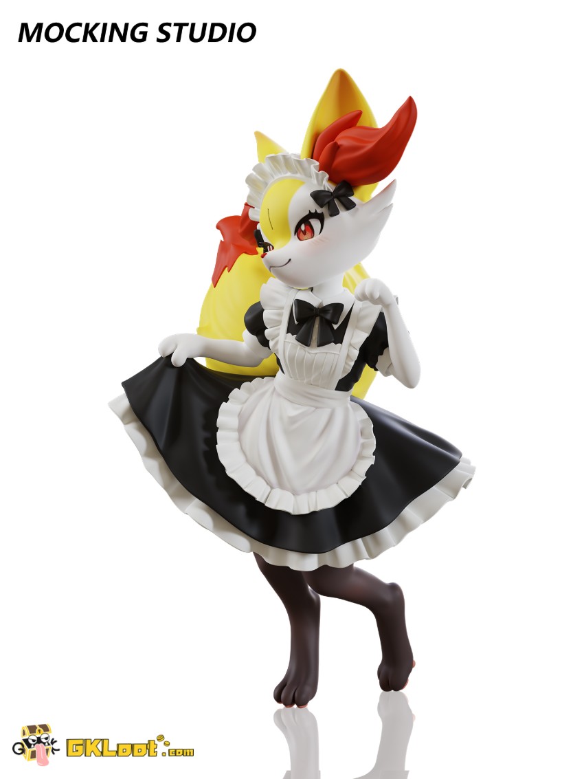 Mocking Studio 1/10 Pokémon Braixen Statue - View 17 Mocking Studio 1/10 Pokémon Braixen Statue - View 17