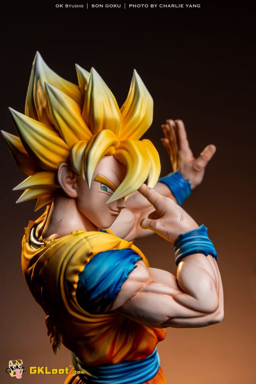 OK Studio 1/6 Dragon Ball Son Goku Statue - View 3 OK Studio 1/6 Dragon Ball Son Goku Statue - View 3