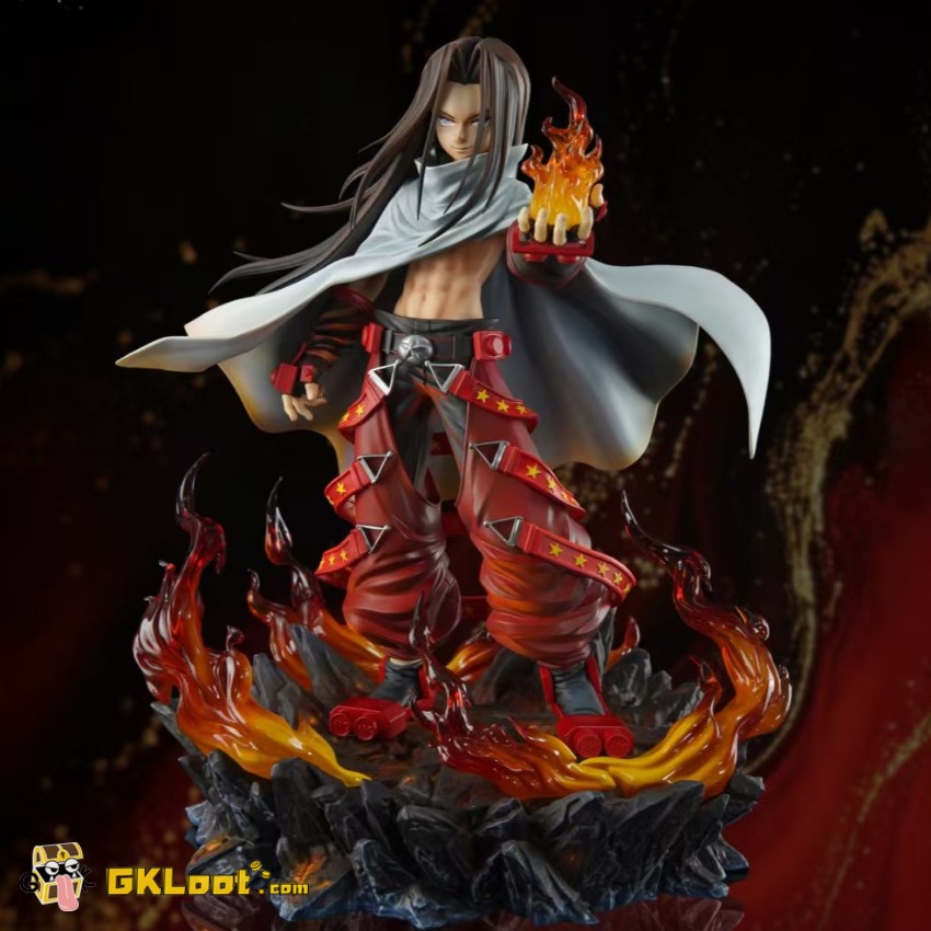 Ling Studio 1/6 Shaman King Hao Asakura Statue w/ LED - View 1 Ling Studio 1/6 Shaman King Hao Asakura Statue w/ LED - View 1