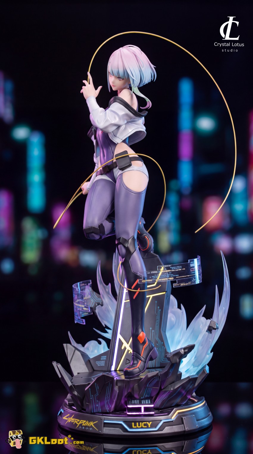 Crystal Lotus Studio 1/6 Cyberpunk: Edgerunners Lucyna Kushinada Statue w/ LED - View 4 Crystal Lotus Studio 1/6 Cyberpunk: Edgerunners Lucyna Kushinada Statue w/ LED - View 4