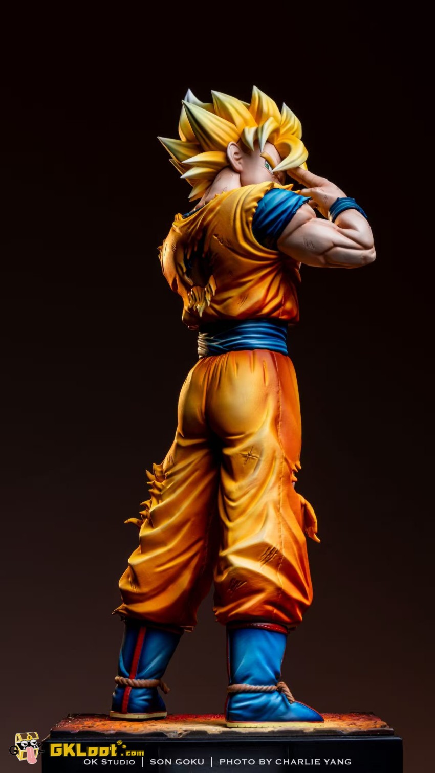 OK Studio 1/6 Dragon Ball Son Goku Statue - View 6 OK Studio 1/6 Dragon Ball Son Goku Statue - View 6
