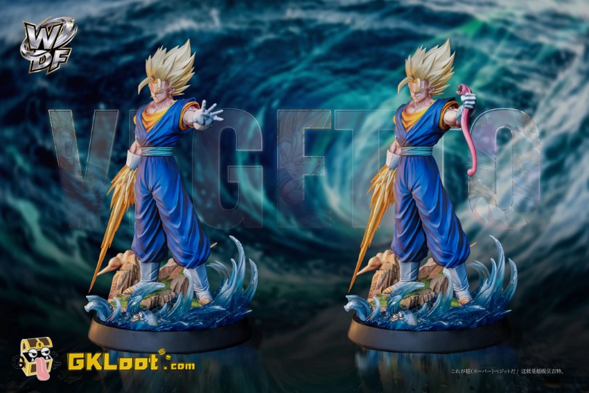 WDF Studio Dragon Ball Vegetto Statue - View 5 WDF Studio Dragon Ball Vegetto Statue - View 5