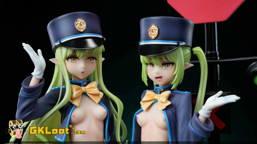 Genius Bee Studio Blue Archive Tachibana Hikari & Tachibana Nozomi Statue - View 2 Genius Bee Studio Blue Archive Tachibana Hikari & Tachibana Nozomi Statue - View 2