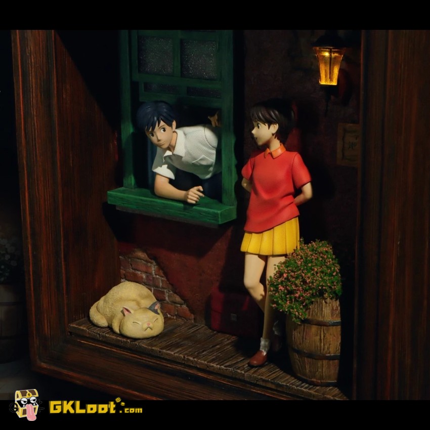 ShenYin Studio Whisper of the Heart Tsukishima Shizuku & Amasawa Seiji Statue w/ LED - View 1 ShenYin Studio Whisper of the Heart Tsukishima Shizuku & Amasawa Seiji Statue w/ LED - View 1