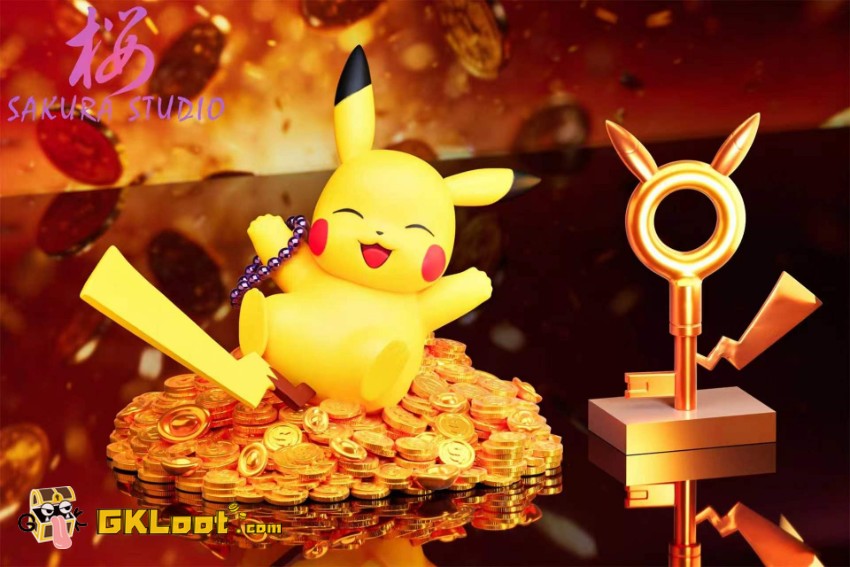 Sakura Studio Pokémon Pikachu Statue - View 3 Sakura Studio Pokémon Pikachu Statue - View 3