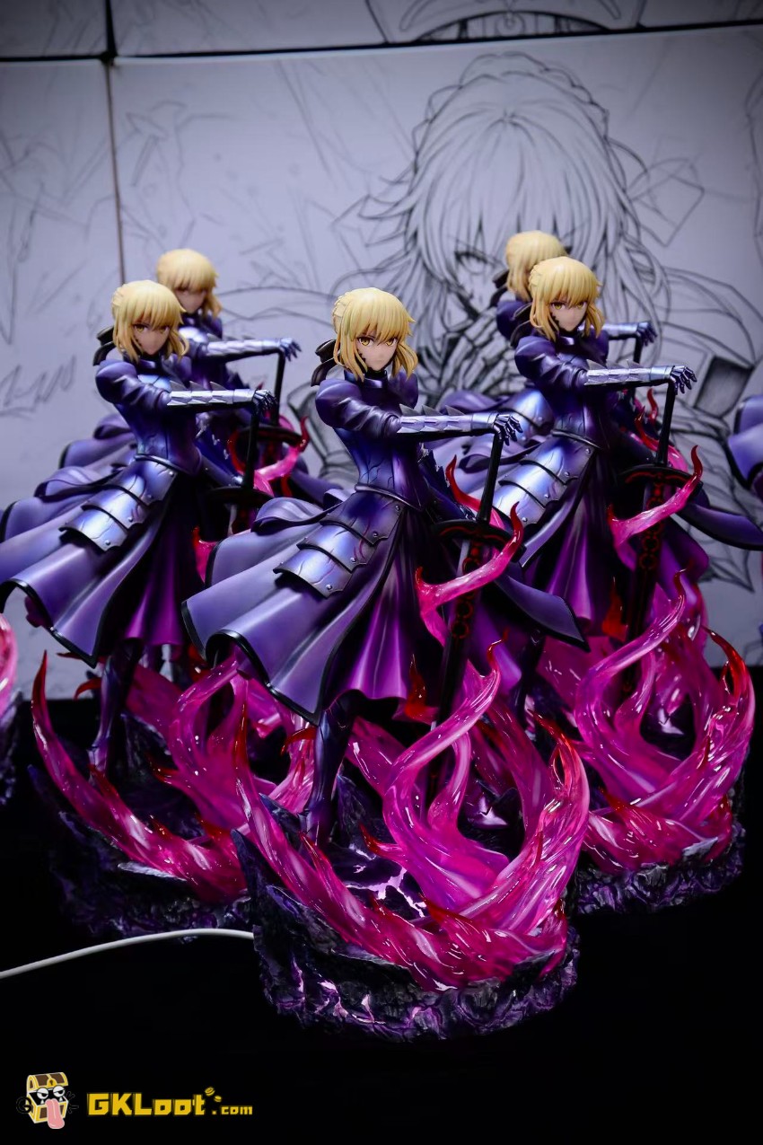 Noc Studio 1/6 Fate/Stay Night Saber Artoria Pendragon Statue w/ LED - View 2 Noc Studio 1/6 Fate/Stay Night Saber Artoria Pendragon Statue w/ LED - View 2