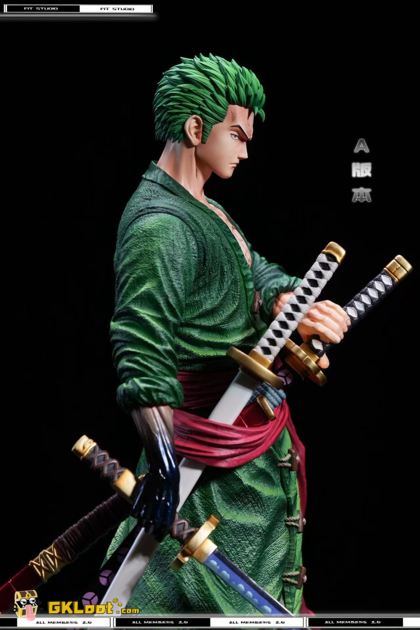 Fit Studio One Piece Roronoa Zoro Statue - View 8 Fit Studio One Piece Roronoa Zoro Statue - View 8