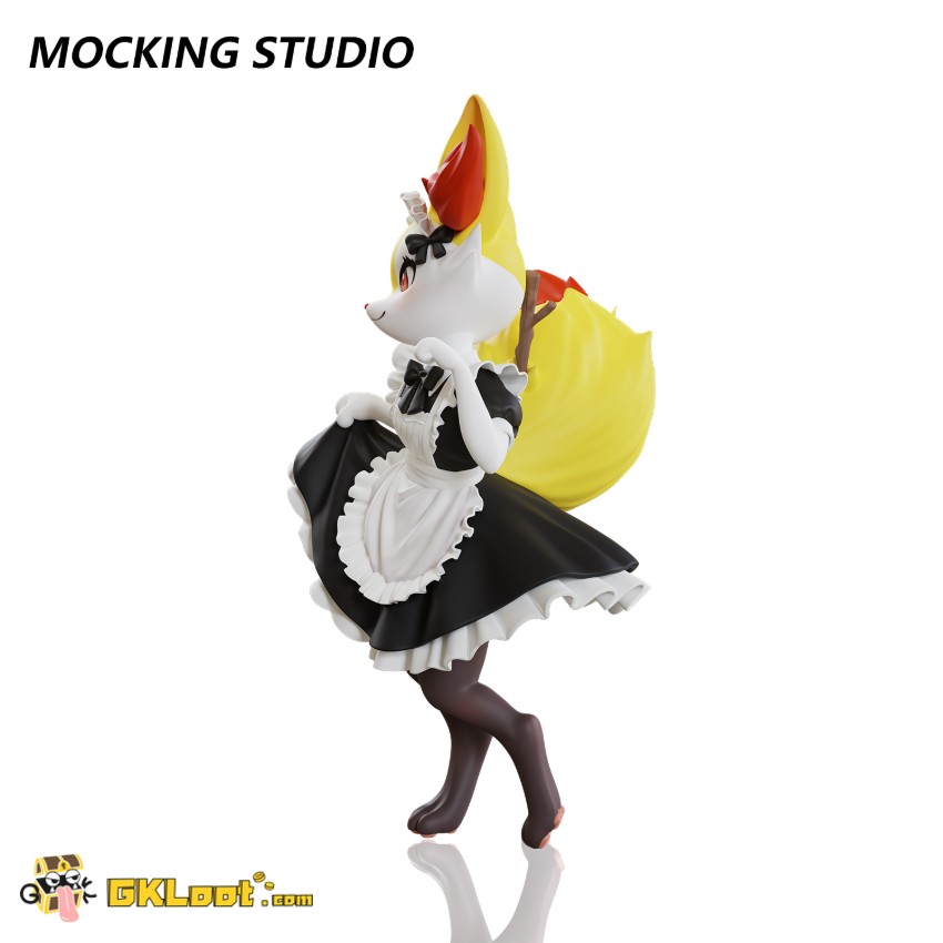 Mocking Studio 1/10 Pokémon Braixen Statue - View 9 Mocking Studio 1/10 Pokémon Braixen Statue - View 9