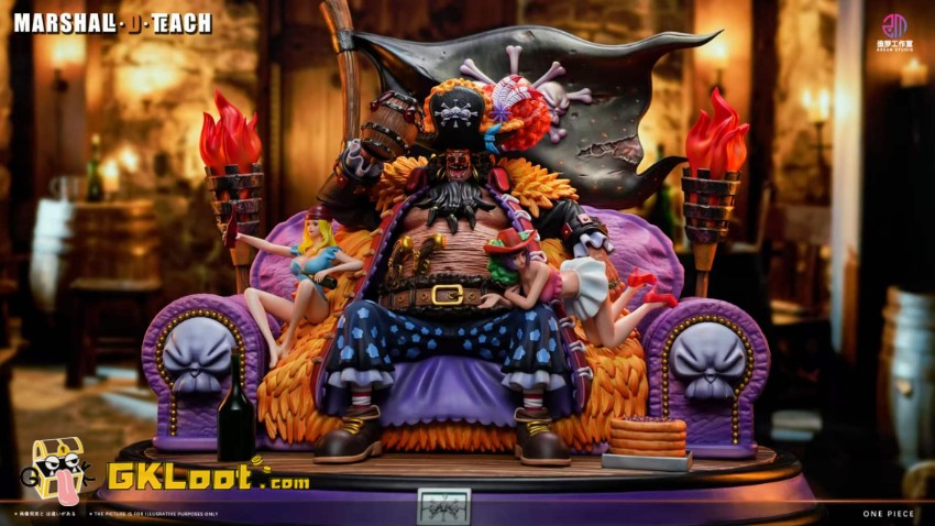 Dream Studio Pop One Piece Marshall D Teach Statue - View 4 Dream Studio Pop One Piece Marshall D Teach Statue - View 4