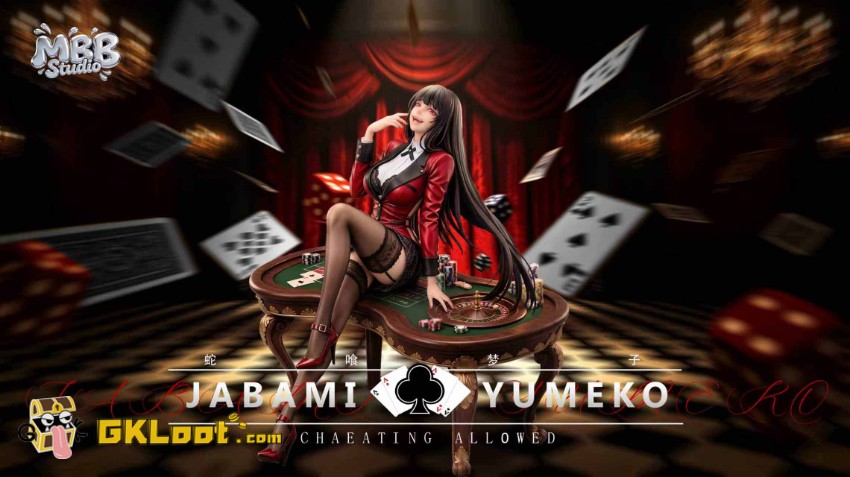 MBB Studio 1/6 Kakegurui - Compulsive Gambler Yumeko Jabami Statue - View 2 MBB Studio 1/6 Kakegurui - Compulsive Gambler Yumeko Jabami Statue - View 2