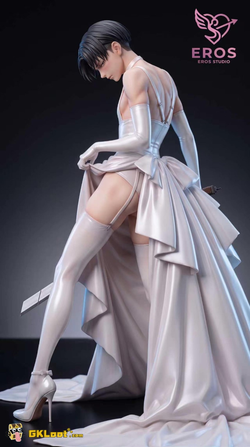Eros Studio 1/6 Attack on Titan Levi Ackerman Statue - View 4 Eros Studio 1/6 Attack on Titan Levi Ackerman Statue - View 4