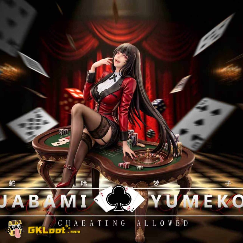 MBB Studio 1/6 Kakegurui - Compulsive Gambler Yumeko Jabami Statue - View 1 MBB Studio 1/6 Kakegurui - Compulsive Gambler Yumeko Jabami Statue - View 1
