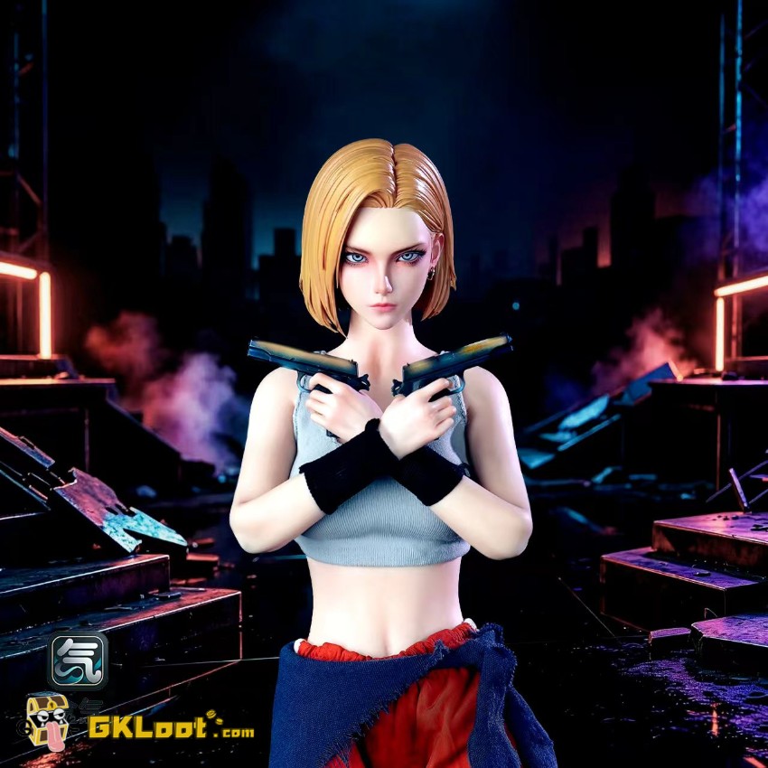 BoxQi Studio Dragon Ball Android 18 Action Figure - View 4 BoxQi Studio Dragon Ball Android 18 Action Figure - View 4
