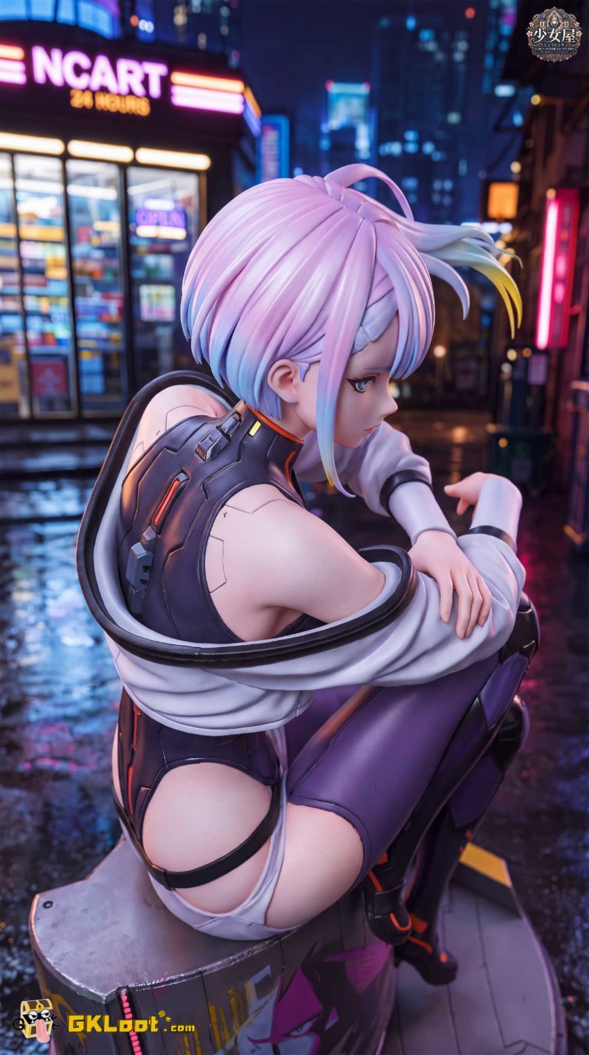 GIRL'S HOUSE GK Studio Cyberpunk: Edgerunners Lucyna Kushinada Statu - View 8 GIRL'S HOUSE GK Studio Cyberpunk: Edgerunners Lucyna Kushinada Statu - View 8