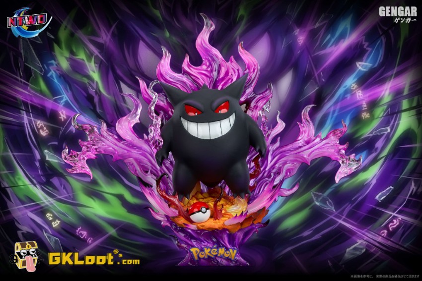 NTWO Studio Pokémon Gengar Statue - View 2 NTWO Studio Pokémon Gengar Statue - View 2
