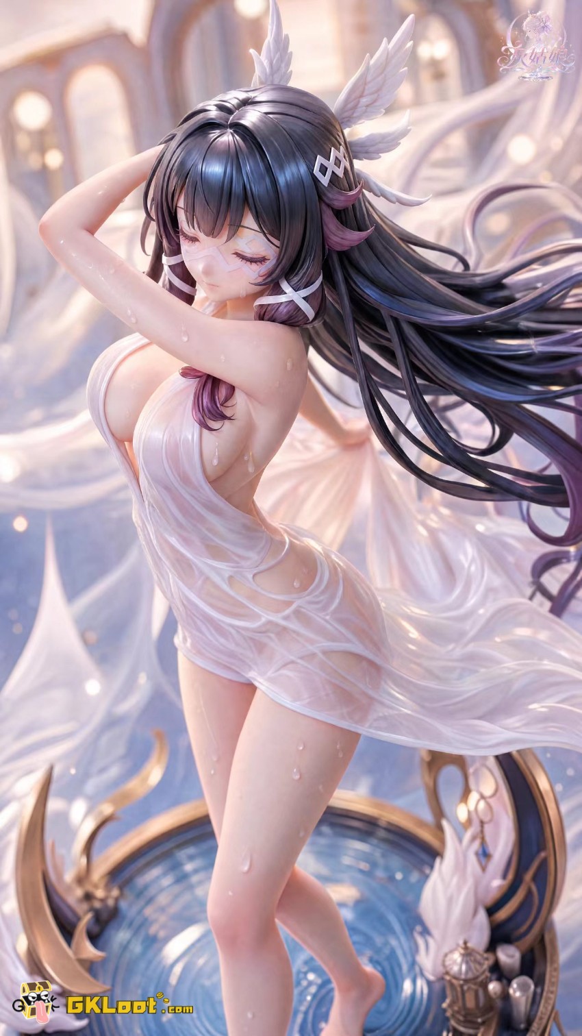Cinderella Studio 1/6 Genshin Impact Columbina Hyposelenia Statue - View 7 Cinderella Studio 1/6 Genshin Impact Columbina Hyposelenia Statue - View 7