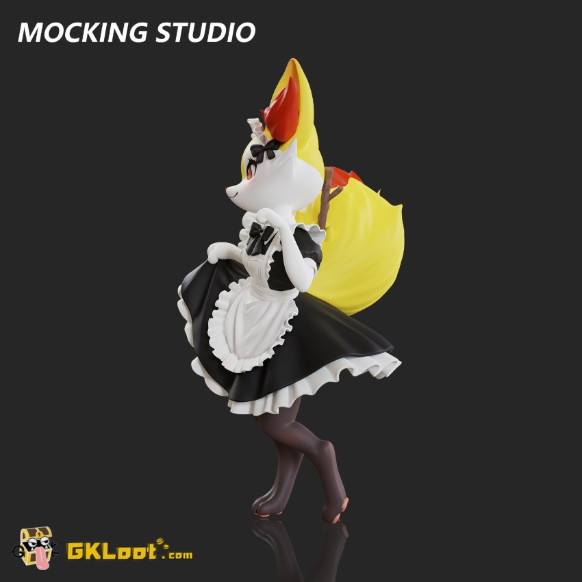 Mocking Studio 1/10 Pokémon Braixen Statue - View 20 Mocking Studio 1/10 Pokémon Braixen Statue - View 20