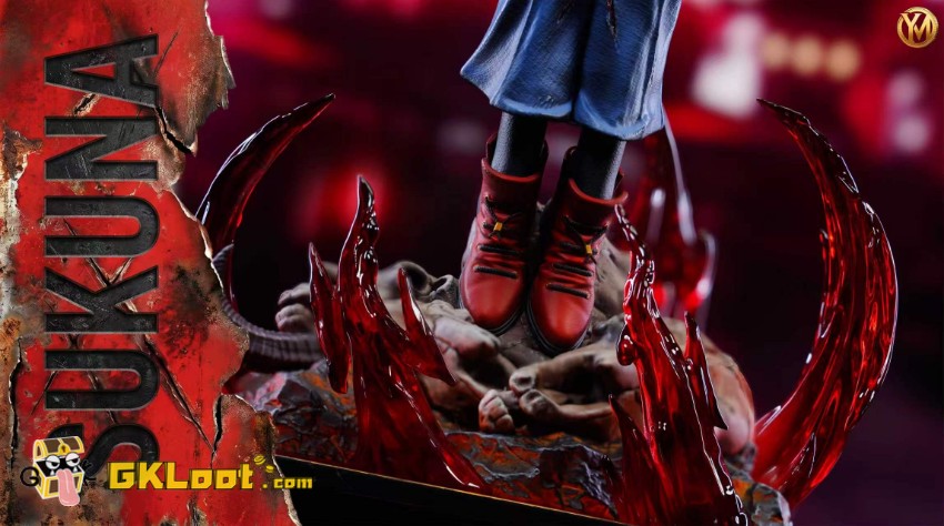 Young Money Studio 1/6 Jujutsu Kaisen Ryomen Sukuna Statue - View 7 Young Money Studio 1/6 Jujutsu Kaisen Ryomen Sukuna Statue - View 7