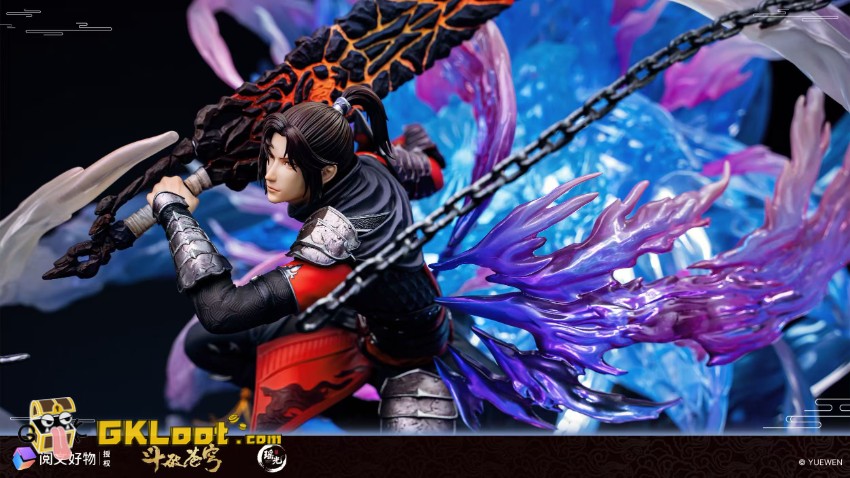 Yao Guang Studio 1/6 Battle Through the Heavens Licensed Xiao Yan Statue w/ LED - View 8 Yao Guang Studio 1/6 Battle Through the Heavens Licensed Xiao Yan Statue w/ LED - View 8