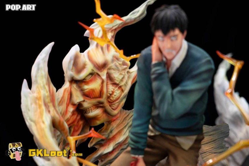 POP. ART Studio 1/6 Attack On Titan Reiner Braun & Bertholdt Hoover Statue - View 6 POP. ART Studio 1/6 Attack On Titan Reiner Braun & Bertholdt Hoover Statue - View 6