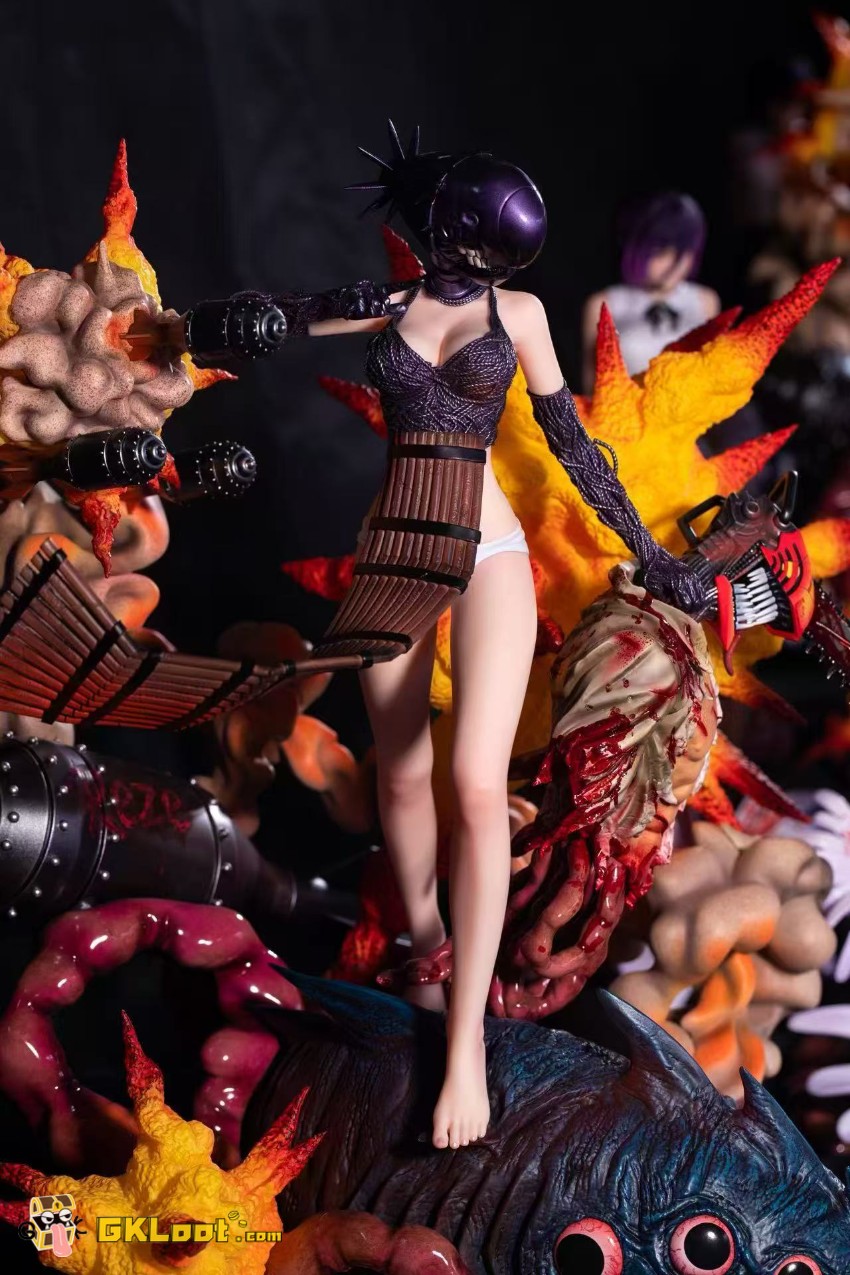 Scorpion Studio 1/4 Chainsaw Man Reze Statue - View 1 Scorpion Studio 1/4 Chainsaw Man Reze Statue - View 1