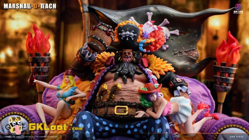 Dream Studio Pop One Piece Marshall D Teach Statue - View 6 Dream Studio Pop One Piece Marshall D Teach Statue - View 6