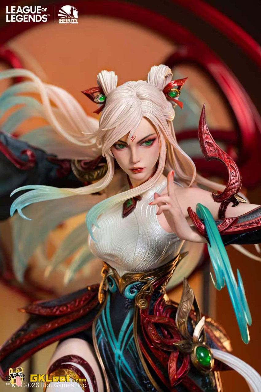 Infinity Studio 1/4 League of Legends Irelia Statue w/ LED - View 4 Infinity Studio 1/4 League of Legends Irelia Statue w/ LED - View 4